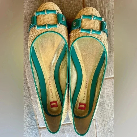 Elaine Turner Woven Flats - Picture 3 of 6